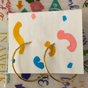 Small Gold Hoops